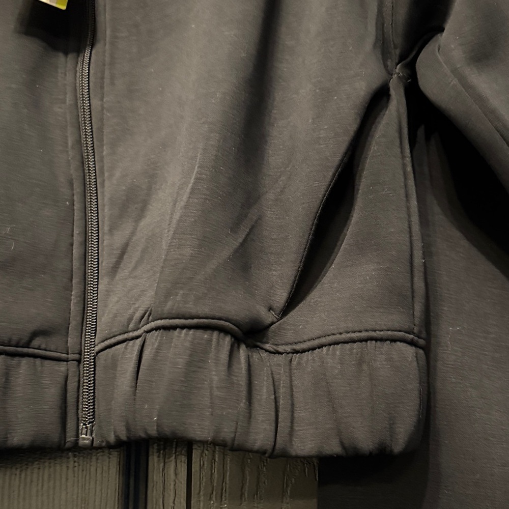 All in Motion Black Women's Bomber Jacket - Picture 4 of 5